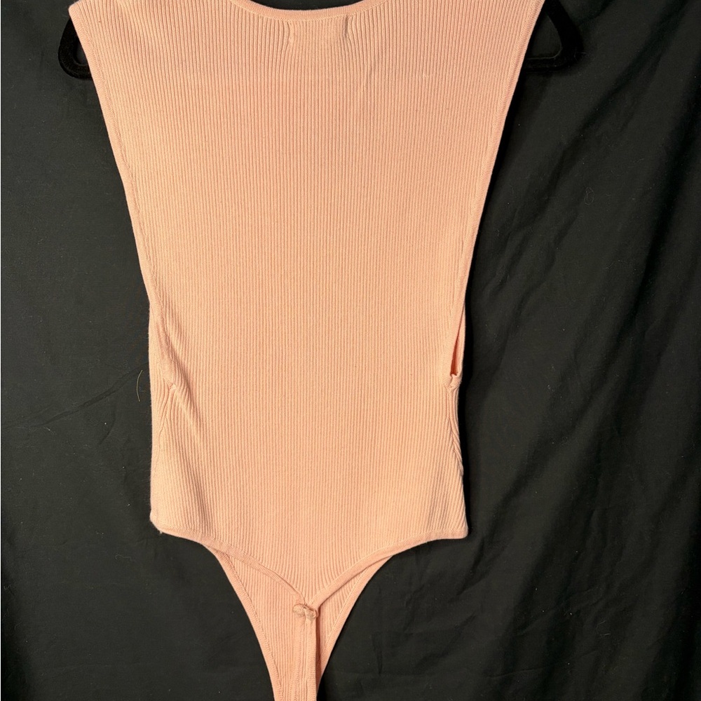 Rehab Blush Ribbed Top - Picture 5 of 10